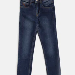 Tales & Stories Denim Woven Mild Washed Jeans - Navy Blue-picture-18