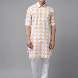 See Designs Printed Regular Pure Cotton Kurta With Pyjamas-image-55