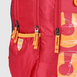 Skybags Kids Red RIDDLE 3 SCHOOL Backpack image 2