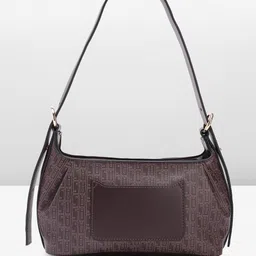 Allen Solly Brand Logo Printed Structured Shoulder Bag image 5
