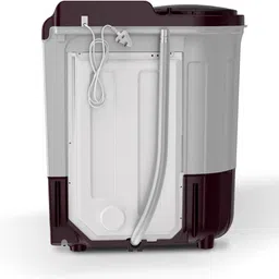 whirlpool 7 kg Semi Automatic Top Load Maroon image 5