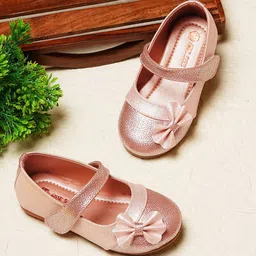 Minesole Girls Round Toe Bows Flats-picture-27