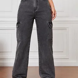 NUCOUTHS Women Regular Fit High-Rise Jeans-image-1