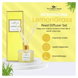 The Fragrance People Reed Diffuser Set LemonGrass - 175ml-picture-21
