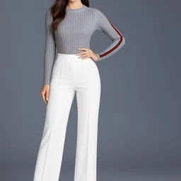 SWADESI STUFF Women Relaxed Easy Wash Cargos Trousers-picture-20