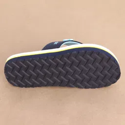 Cute Walk by Babyhug Slip On Flip Flops Dino Print - Blue image 5