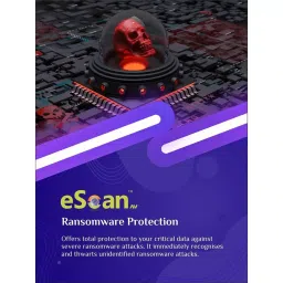 eScan Total Security Suite (Cyber Vaccine Edition) 1 User 1 Year License Validity, Email Delivery - No CD image 3
