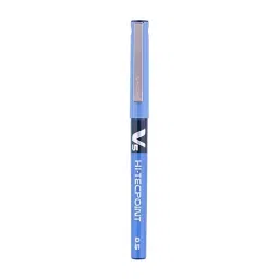 Pilot Hi-Tecpoint V5 0.5 mm Extra Fine Point Liquid Ink Roller Ball Pen, Blue (Pack of 12) image 2