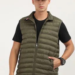 Tommy Hilfiger Men Colourblocked Longline Puffer Jacket-picture-41