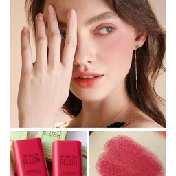 Huda Girl Long Lasting Blush Stick- 19 g- Red image 4