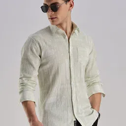 BS BLUE SQUAD Men Slim Fit Opaque Printed Casual Shirt-image-16