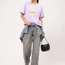 glitchez Cute Couture Printed Oversized T-shirt image 4