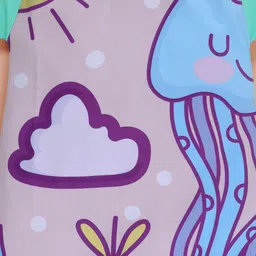 KiddoPanti Girls Printed Legsuit image 3