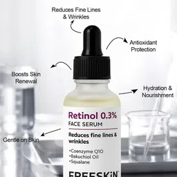 Freeskin 0.3% Retinol Face Serum For Anti-Aging - 30 ml image 5