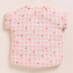 COT & CANDY Unisex Pack of 2 Organic Cotton Half sleeves Round Neck Regular Printed Top image 2