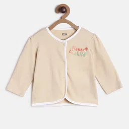 MINI KLUB Girls Pack Of 3 Printed Round Neck Front Open Vest image 4