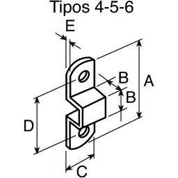 RS PRO 70 mm Steel Chrome Plated Finish Tower Bolt 4077199 image 5