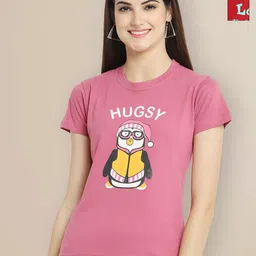 Metronaut Women Typography 2 Printed T-shirt-image-56
