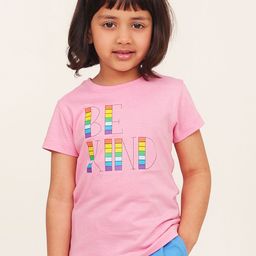 Campana Girls Typography Printed Pure Cotton T-shirt-picture-25
