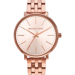 Michael Kors Women Rose Gold Pyper Analogue Watch MK3897-picture-3