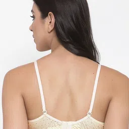 SHYAM SONS FLAIR Pack Of 2 Seamed Non Padded Printed Bra image 3