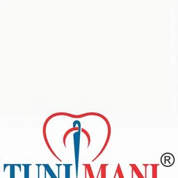 TUNI MANI Men Woven Design Border Cotton Dhoti image 2