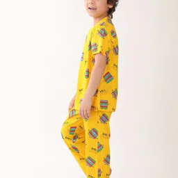 Anthrilo Summer Pop It Boys Pure Cotton Short Sleeves Pyjama Night suit image 3