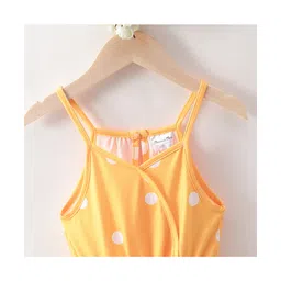 Kookie Kids Singlet Jumpsuit Polka Dot Print - Yellow image 3