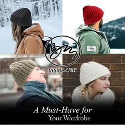 BISMAADH Unisex Beanie image 2