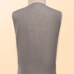 Rikidoos Full Sleeves Abstract Printed 3 Piece Party Suit Set With Bow - Grey & White image 5