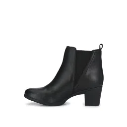 Delize Womens Black Ankle Length Formal Boots image 3