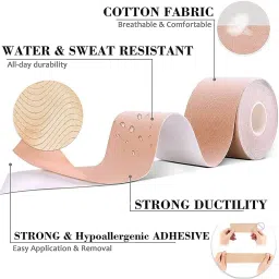 Beautiliss Breast Lifting & Shapping Roll Tape With 10 Nipple Covers image 4