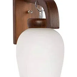 1ST TIME White Printed Wood Contemporary Rectangle Shaped Wall Lamp-picture-17