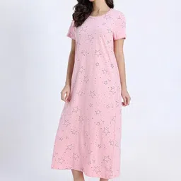 Zivame Printed Nightdress image 2