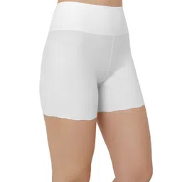 Bella Voste Pack Of 2 Boyshorts Briefs PT-1627-White-White-M image 3