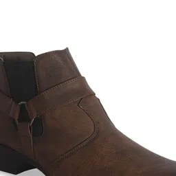 LEEPEETER Men Casual Block-Heeled Chelsea Boots image 3