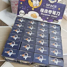 hardsosh's couture SPACE SHARPENER 1 PENCIL , ERASER , SHARPENER Sharpeners-picture-11