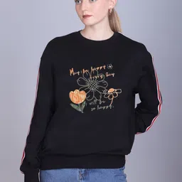 SZN Women Printed Sweatshirt image 4