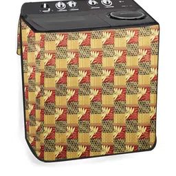 The Furnishing Tree Yellow PVC Washing Machine Covers-picture-35