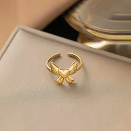 Designs & You Gold-Plated Anti Tarnish Finger Ring-picture-39