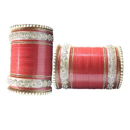Chura king Set Of 2 Stone-Studded Bangles-picture-16