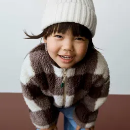 Marks & Spencer Boys Checked Open Front Jacket-picture-16