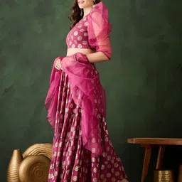 Sangria Printed Lehenga Choli image 4