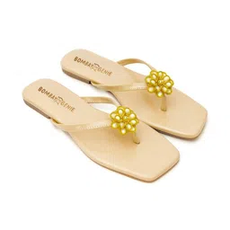 Bombay Genie Women Ethnic Open Toe Flats-picture-36