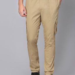 SAPPER Men Cotton Relaxed Cargos Trousers-picture-8