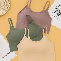 US FASHION Bralette Bra Full Coverage Lightly Padded image 2