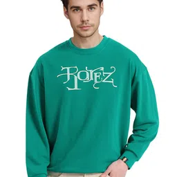 RARE RABBIT Men Printed Round Neck Sweatshirt-picture-25