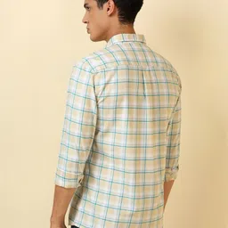 Allen Solly Men Tartan Checks Checked Casual Shirt image 3