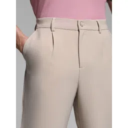 Jack & Jones Men Loose Fit High-Rise Regular Trousers image 3