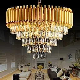 Chandilier golden jhumer Chandelier Ceiling Lamp-image-88